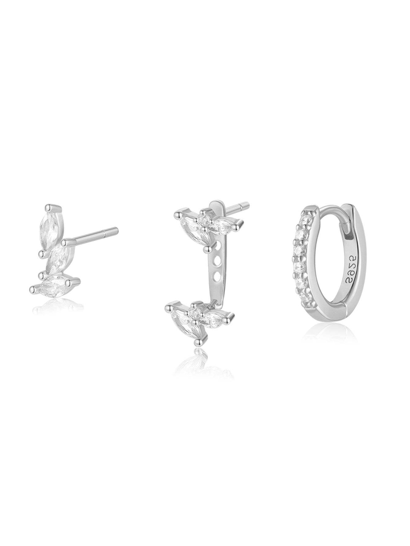 S925 Leaf Simple Fashion Earrings-Olarajewelry