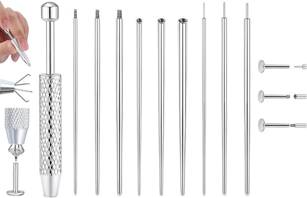 Titanium Piercing Insertion Tool 10 Pieces of Set
