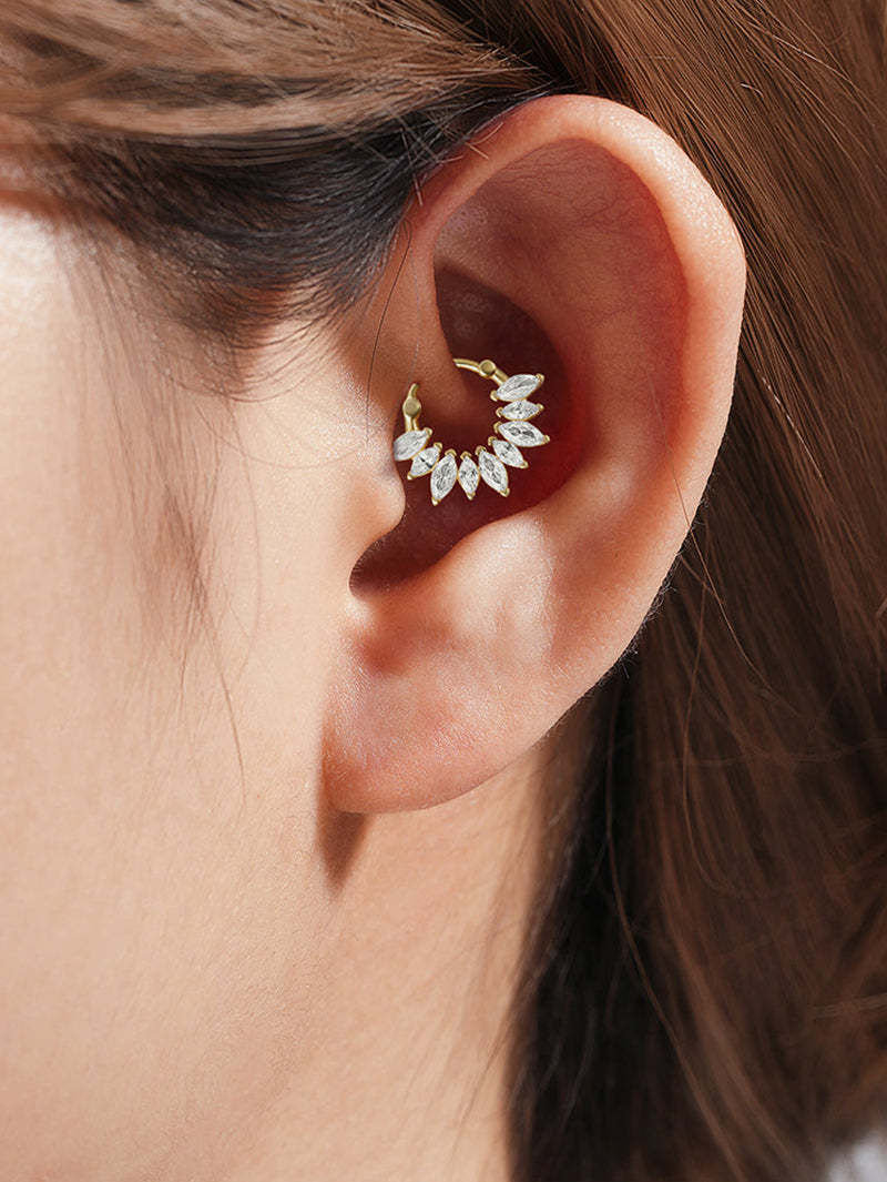 Olara Flower Zircon Fashion All Match Series-Olarajewelry