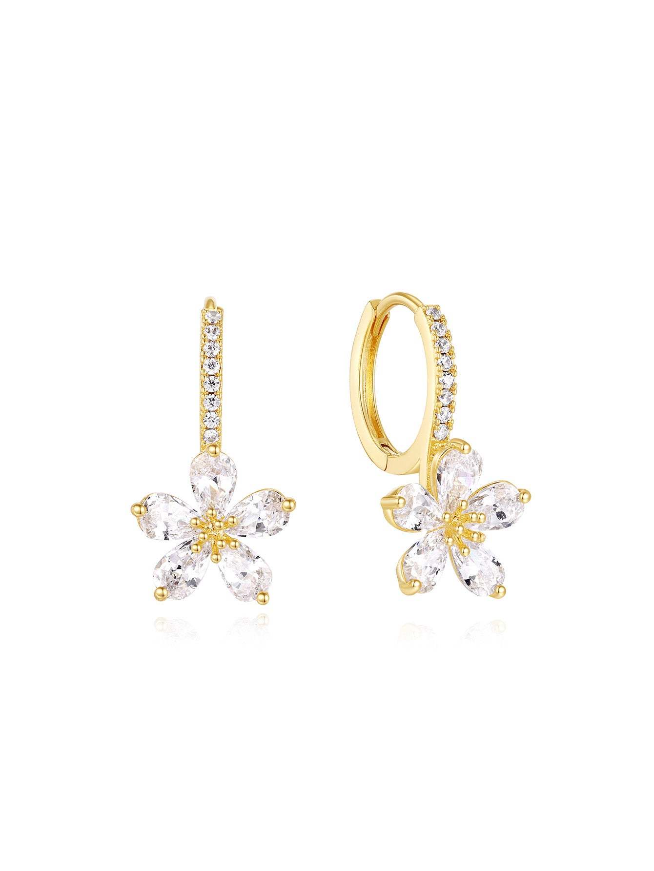 Beautiful Elegant Flower Earring Collection-Olarajewelry
