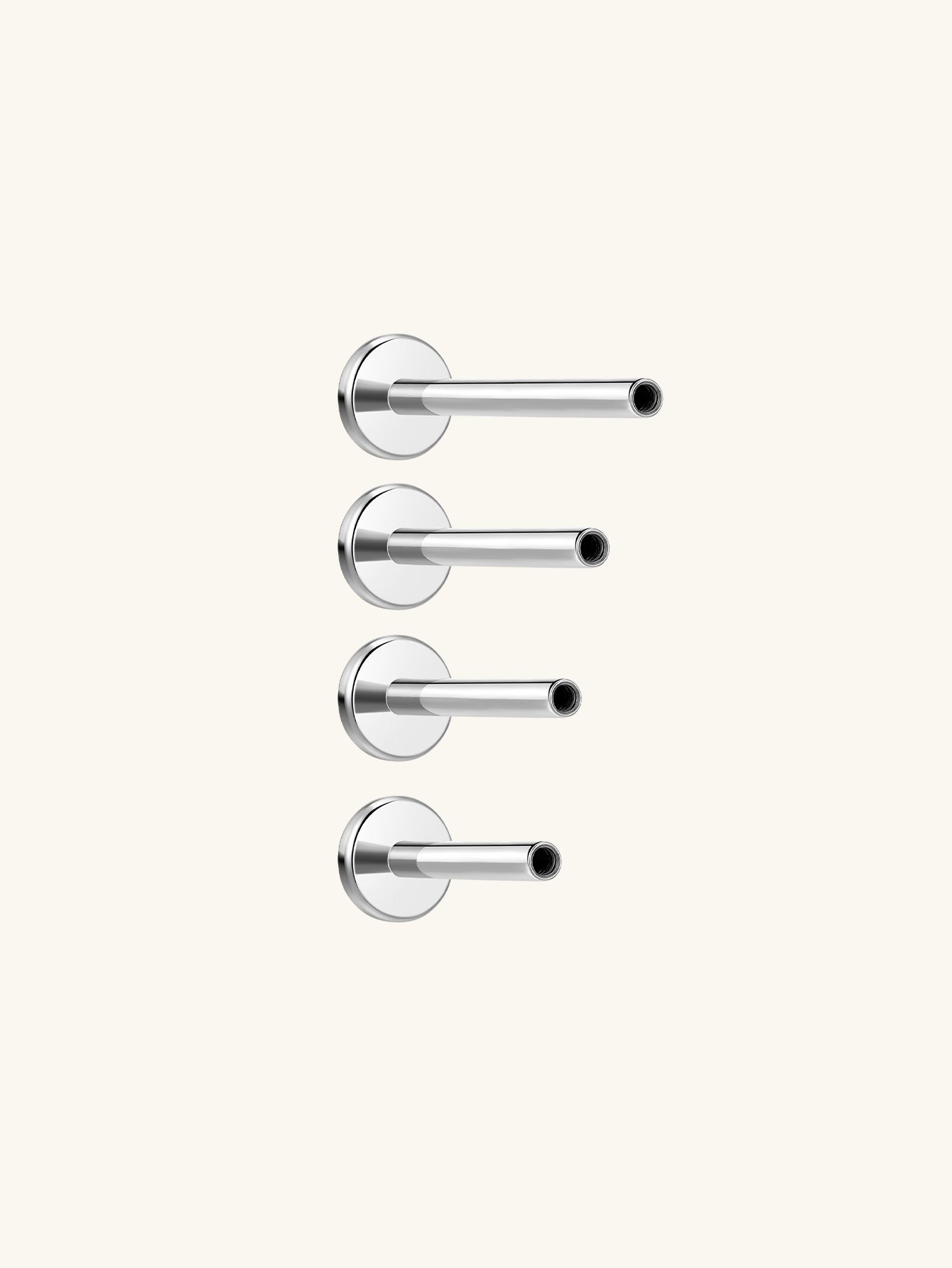 G23 Titanium Flatback Base 6mm/7mm/8mm/10mm-Olarajewelry