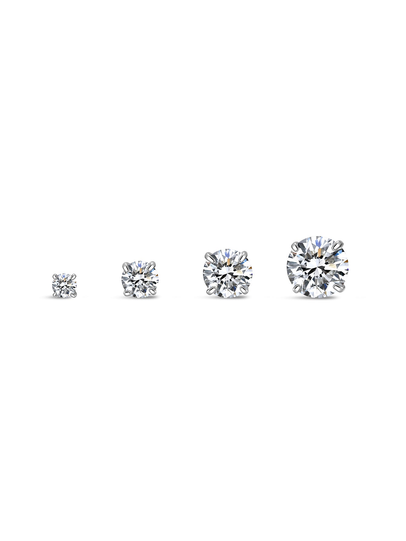 G23 Titanium Shining Classic Ear Piercing Stud-Olarajewelry