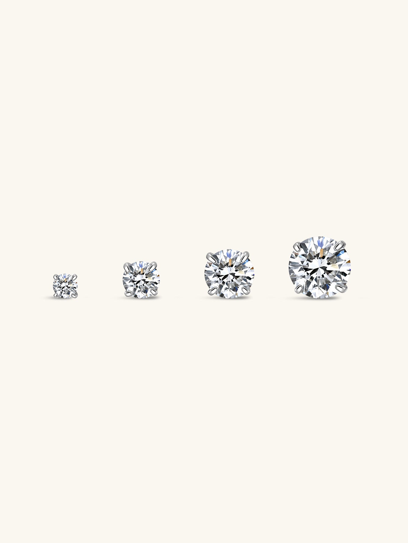 G23 Titanium Shining Classic Ear Piercing Stud-Olarajewelry