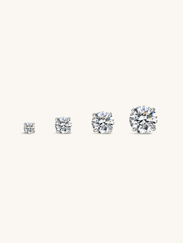 G23 Titanium Shining Classic Ear Piercing Stud-Olarajewelry
