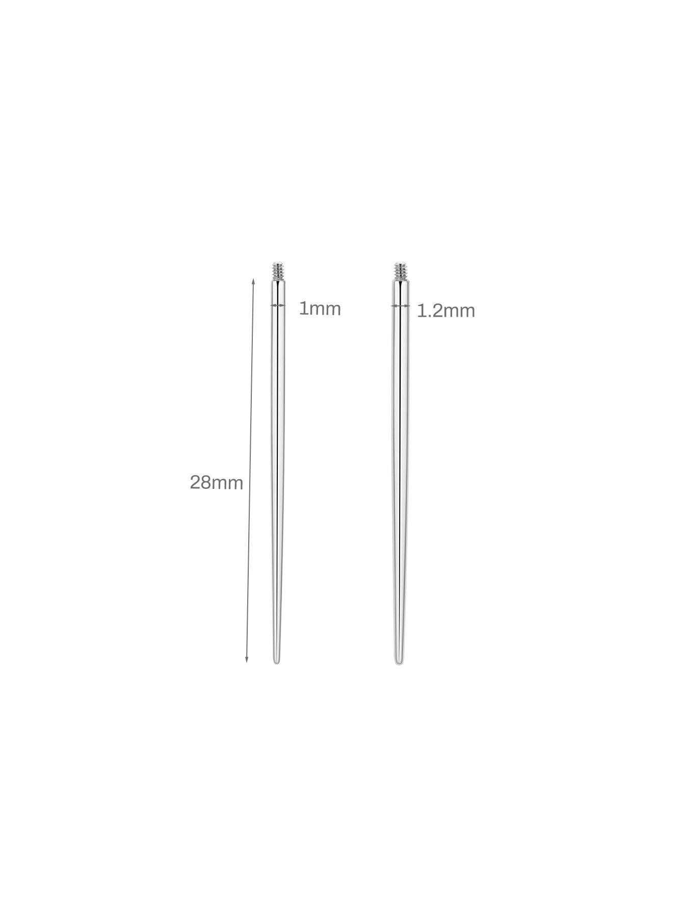 G23 Titanium Flatback Insertion Tool-Olarajewelry