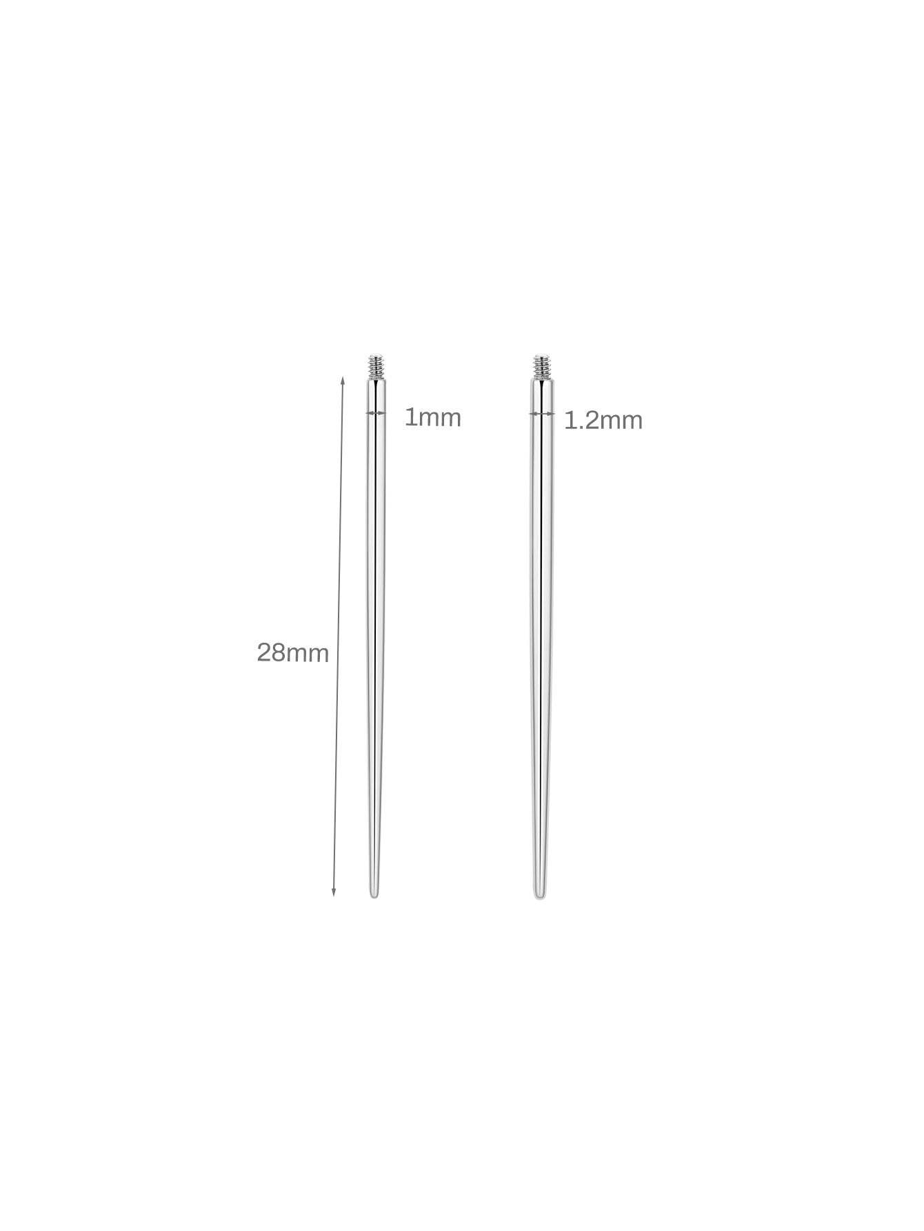 G23 Titanium Flatback Insertion Tool-Olarajewelry