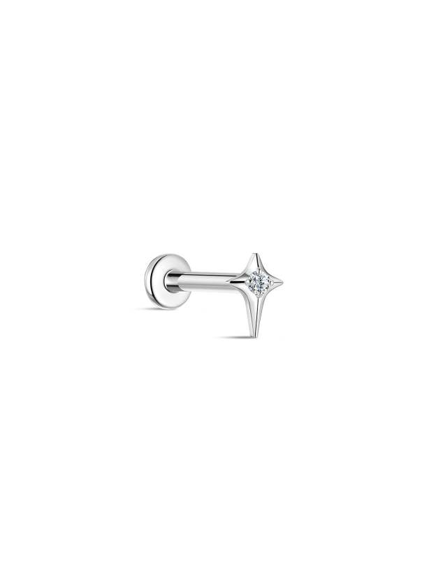 G23 Titanium Mini Starlight Ear Piercing Stud-Olarajewelry
