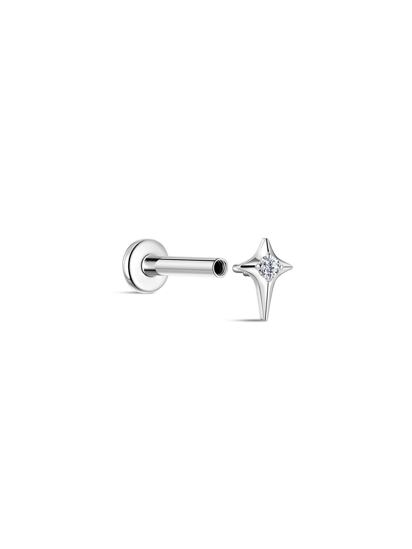 G23 Titanium Mini Starlight Ear Piercing Stud-Olarajewelry