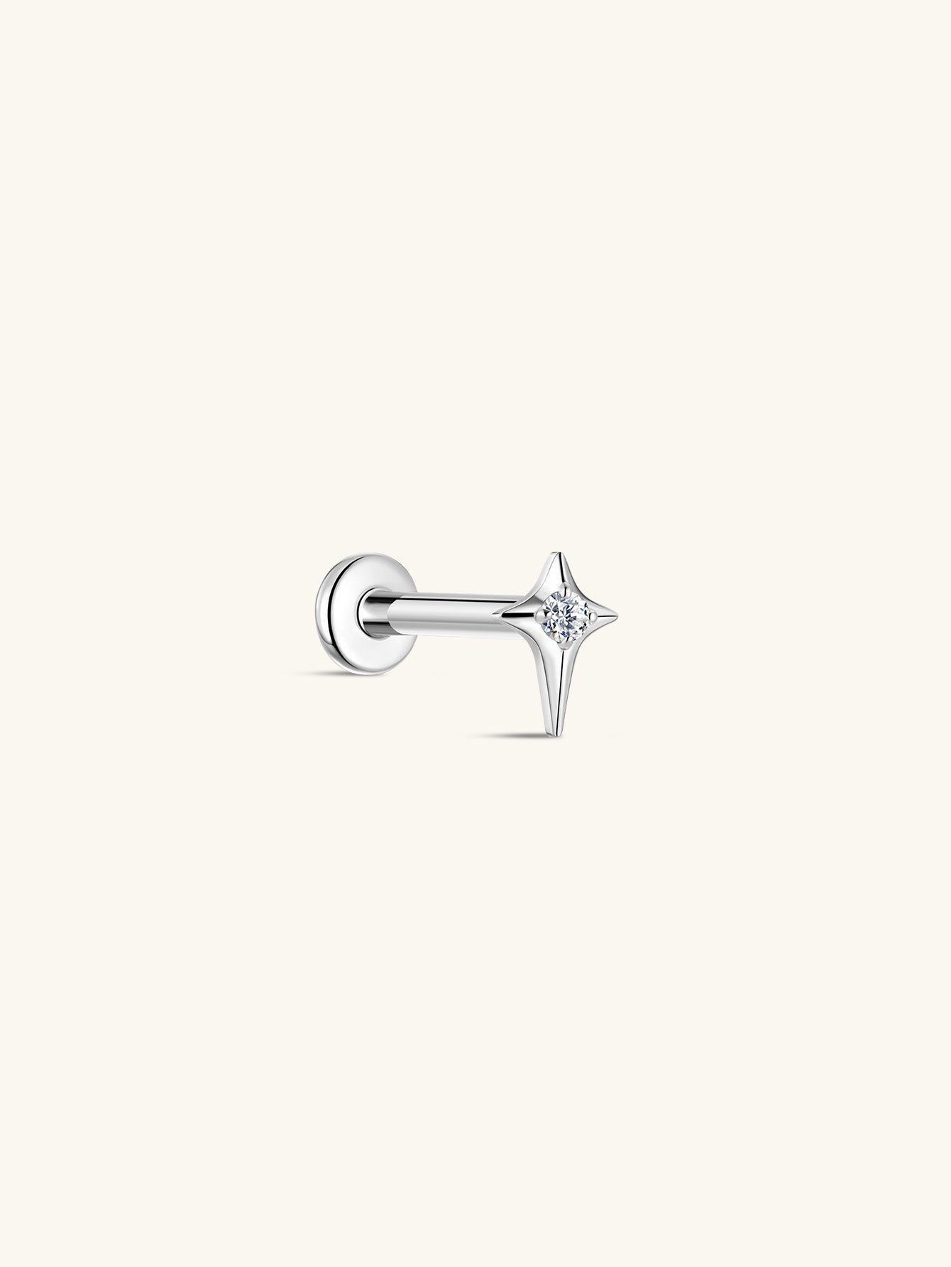 G23 Titanium Mini Starlight Ear Piercing Stud-Olarajewelry