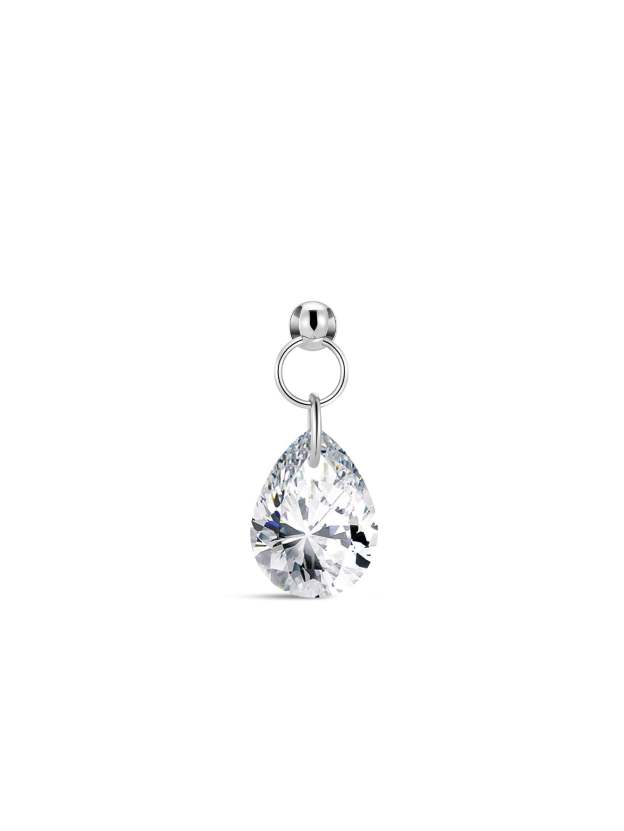 G23 Titanium Small Water Drop Ear Piercing Stud-Olarajewelry