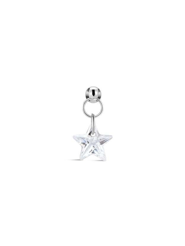 G23 Titanium Small Star Ear Piercing Stud-Olarajewelry