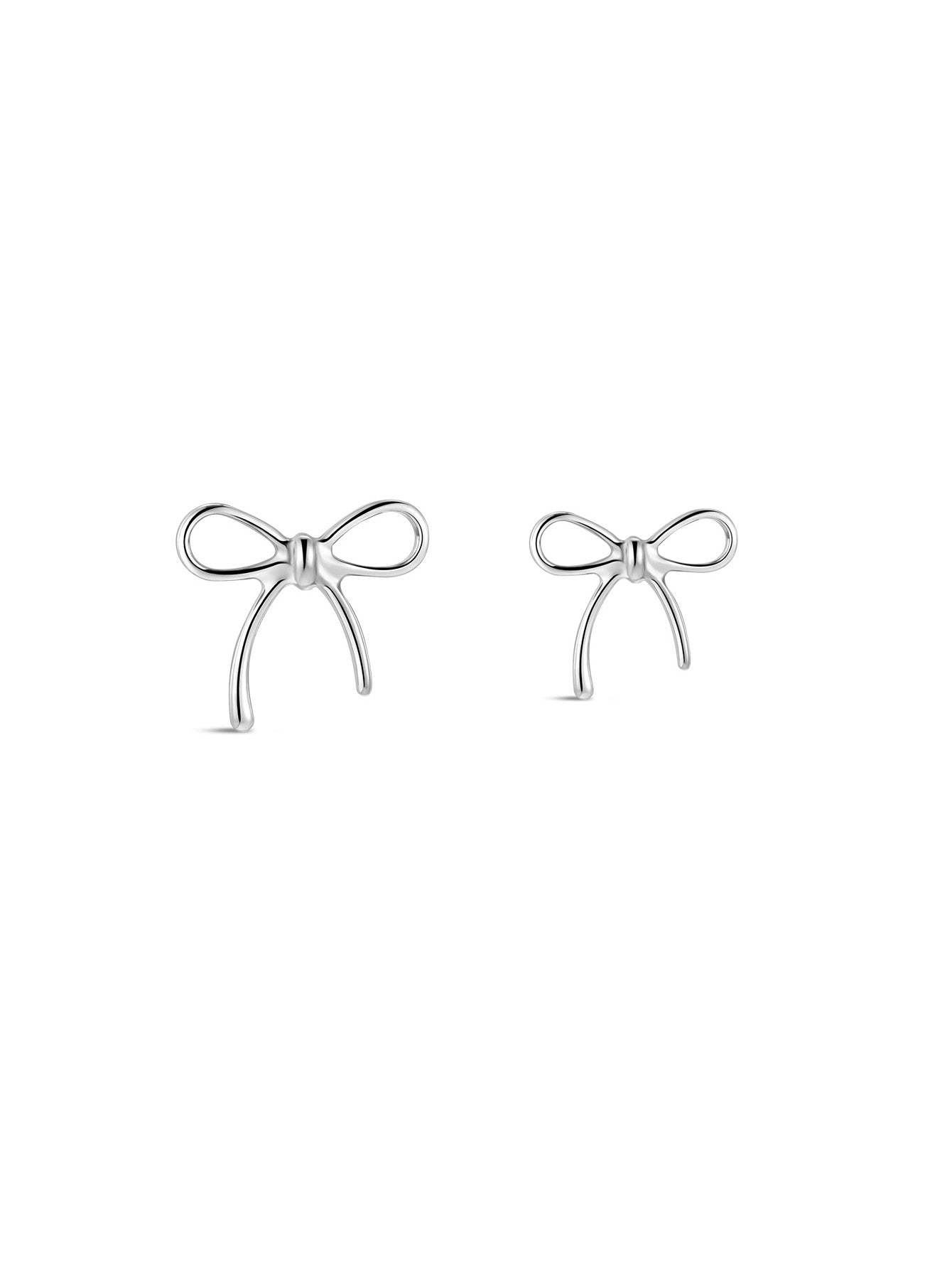 G23 Titanium Classic Bow Ear Piercing Stud-Olarajewelry