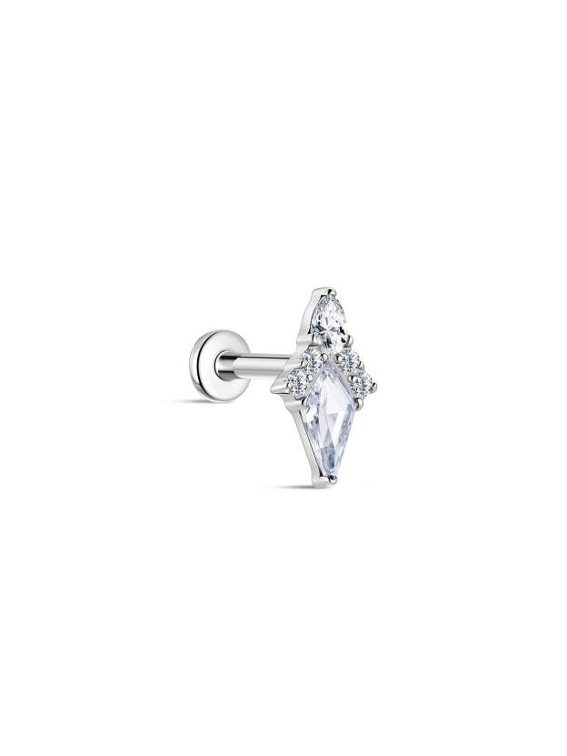 G23 Titanium Kite Ear Piercing Stud-Olarajewelry