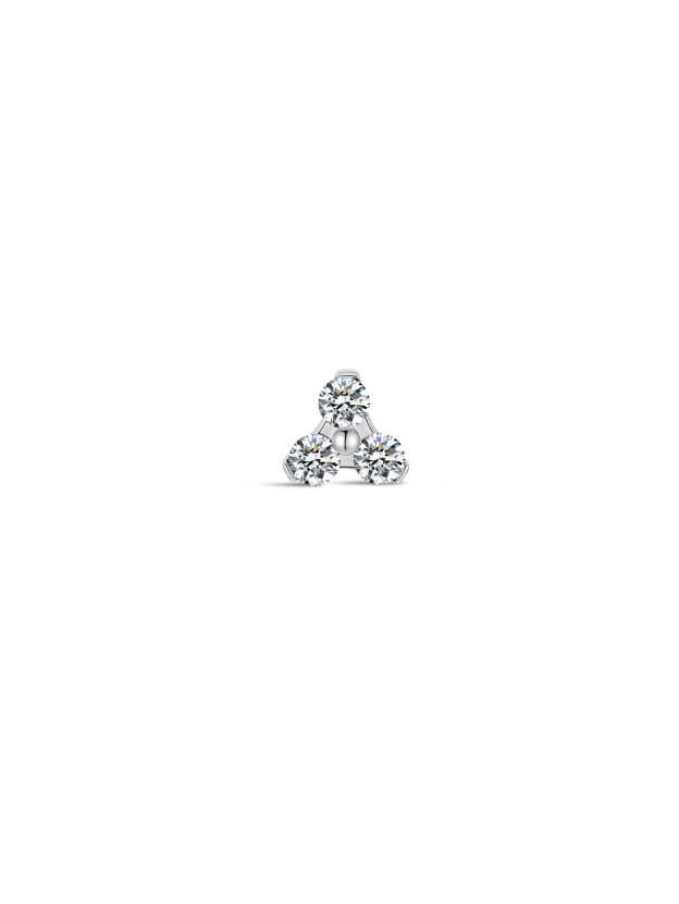 G23 Titanium Shamrock Ear Piercing Stud-Olarajewelry