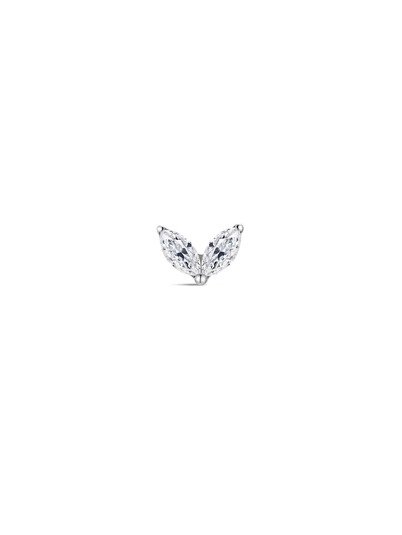 G23 Titanium Rabbit Ear Piercing Stud-Olarajewelry
