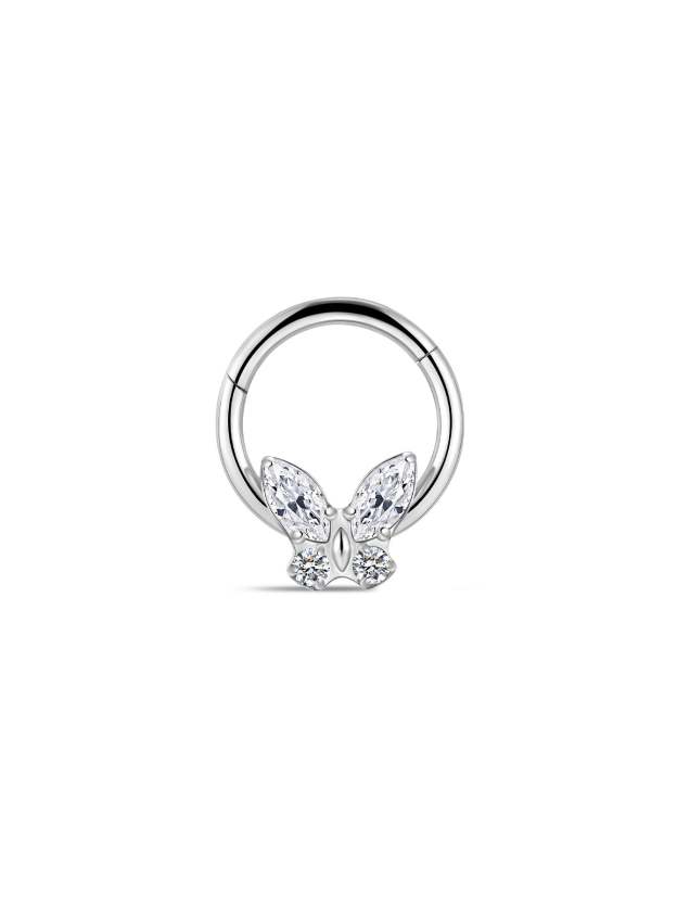 G23 Titanium Butterfly Daith Earrings 8MM-Olarajewelry