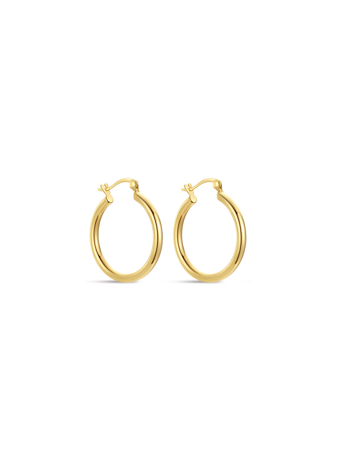 S925 Classic Tunnel  Hoop Earrings Hoop Earrings-Olarajewelry