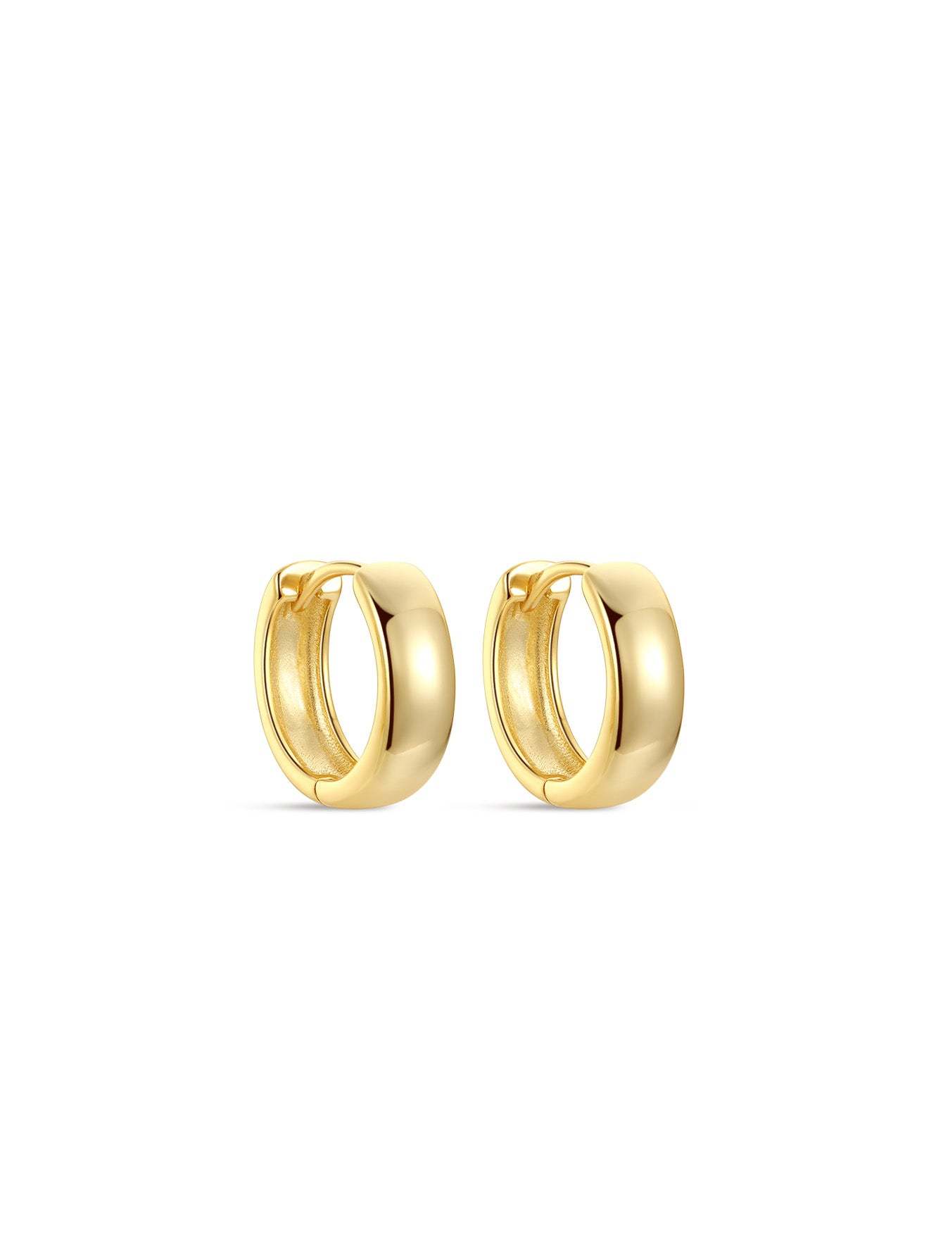 S925 Everyday Bold Tunnel Hoop Earrings-Olarajewelry
