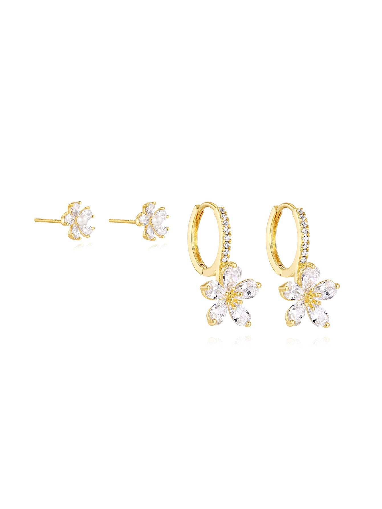Beautiful Elegant Flower Earring Collection-Olarajewelry