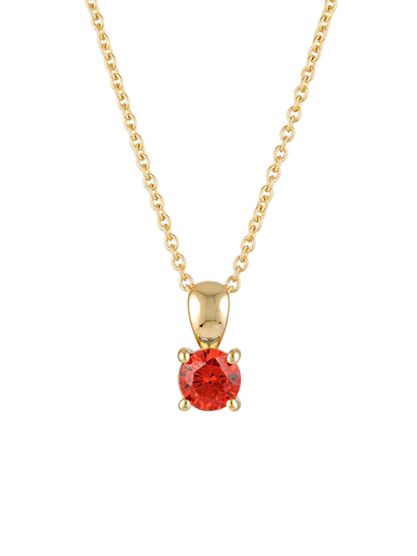 S925 Classic Colored Zirconia Necklace-Olarajewelry