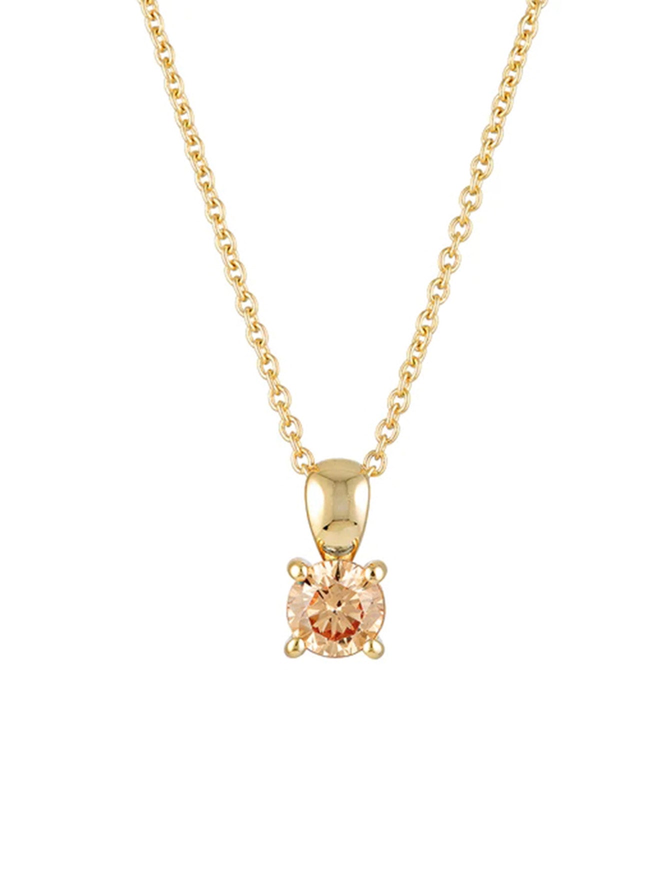S925 Classic Colored Zirconia Necklace-Olarajewelry