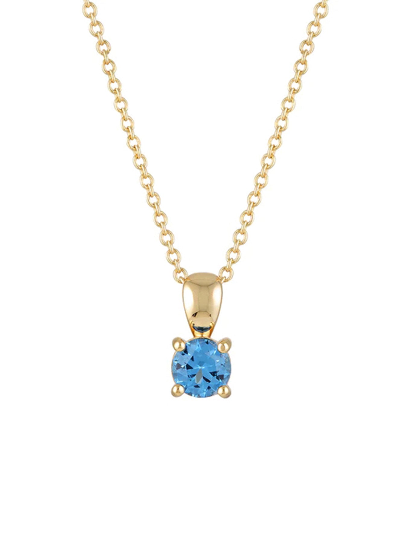 S925 Classic Colored Zirconia Necklace-Olarajewelry
