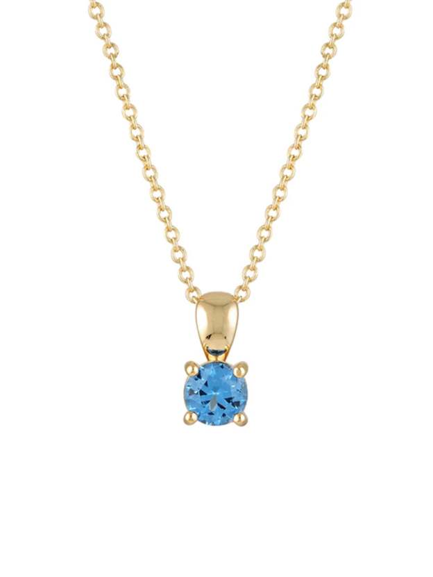S925 Classic Colored Zirconia Necklace-Olarajewelry