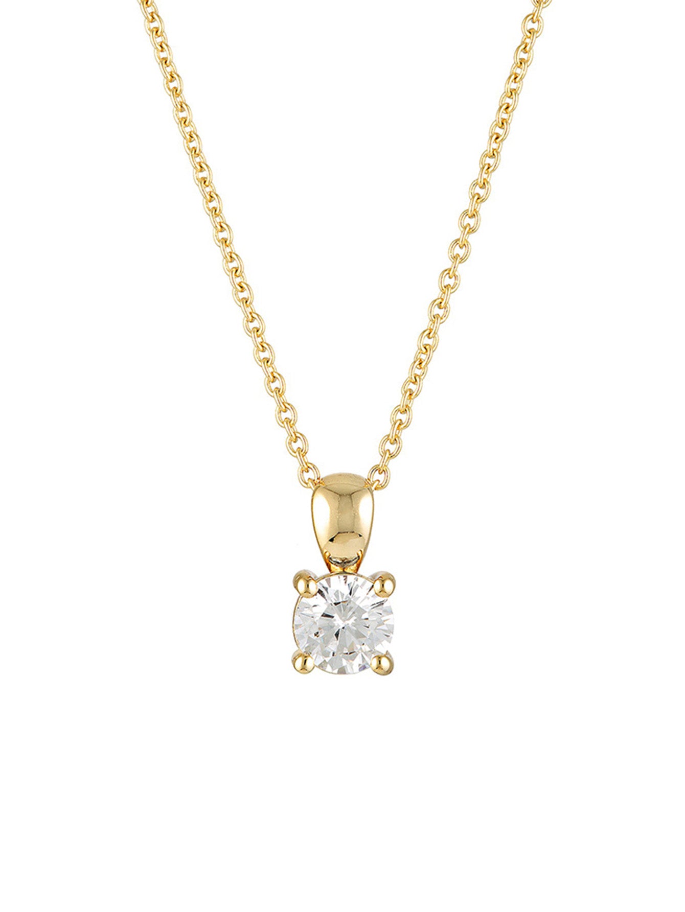 S925 Classic Colored Zirconia Necklace-Olarajewelry