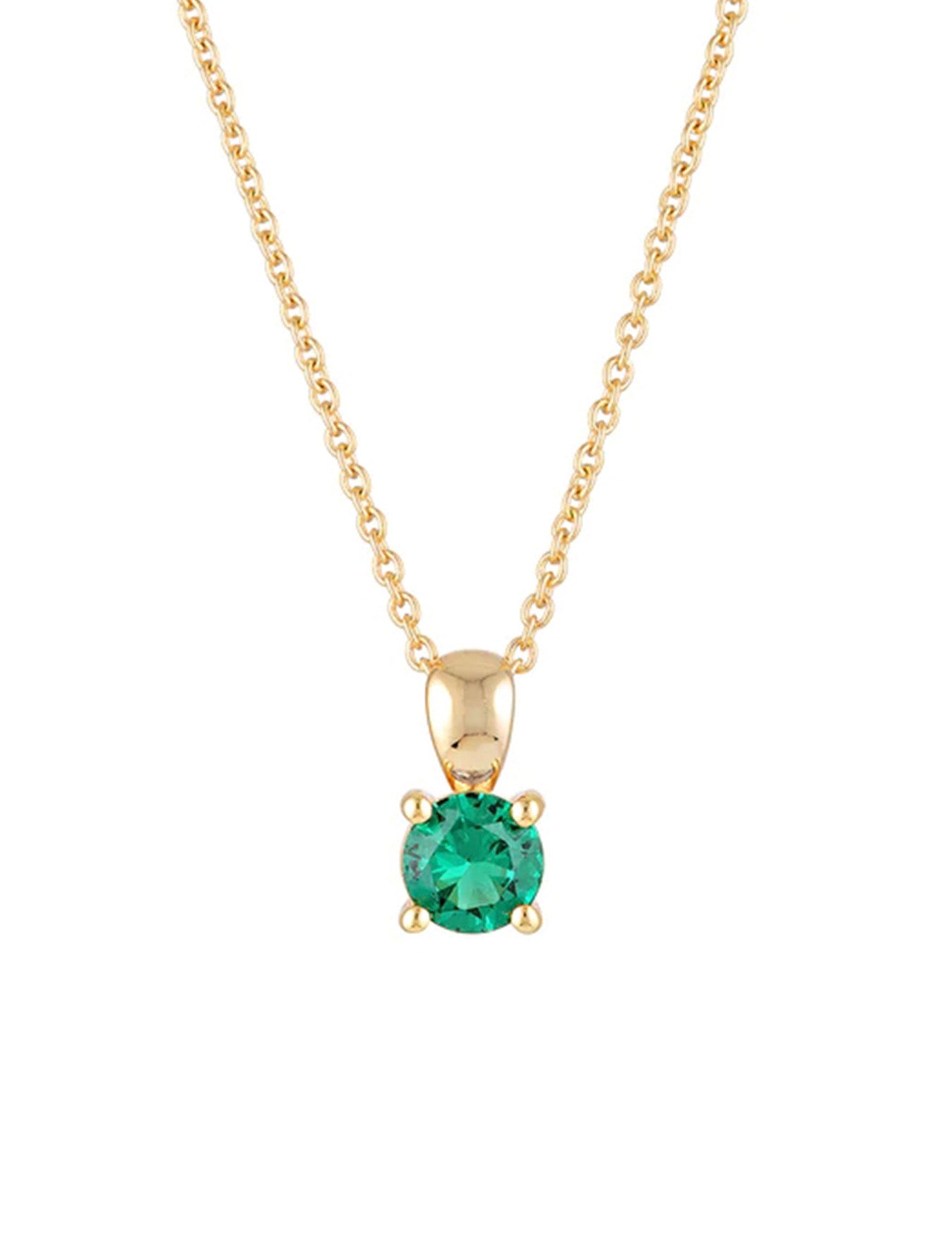 S925 Classic Colored Zirconia Necklace-Olarajewelry