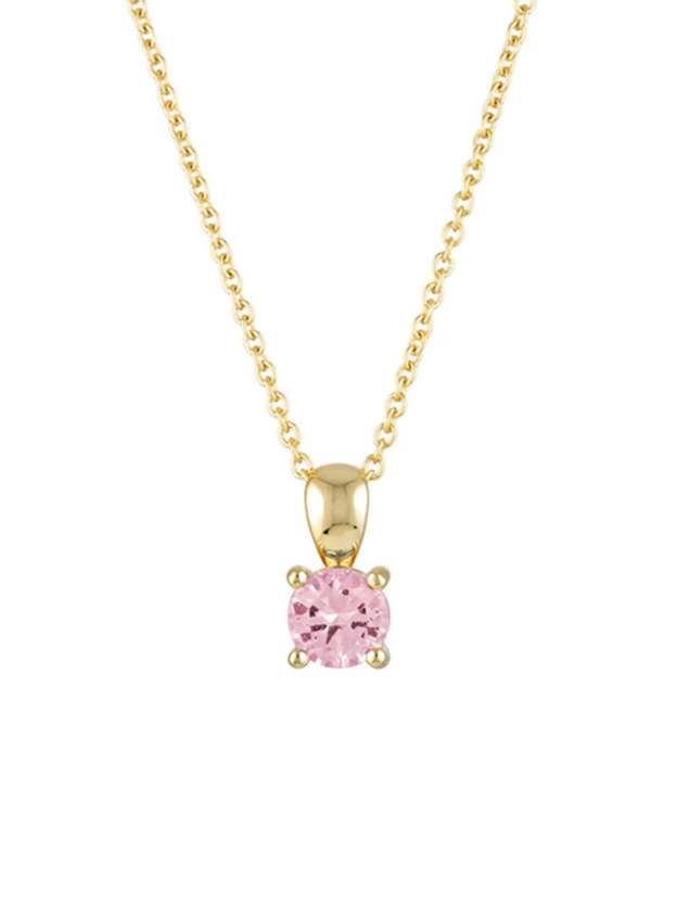 S925 Classic Colored Zirconia Necklace-Olarajewelry