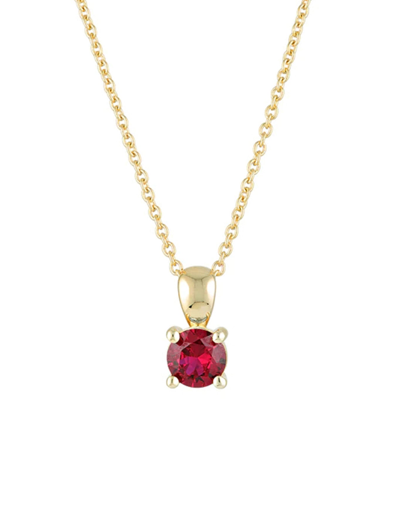 S925 Classic Colored Zirconia Necklace-Olarajewelry