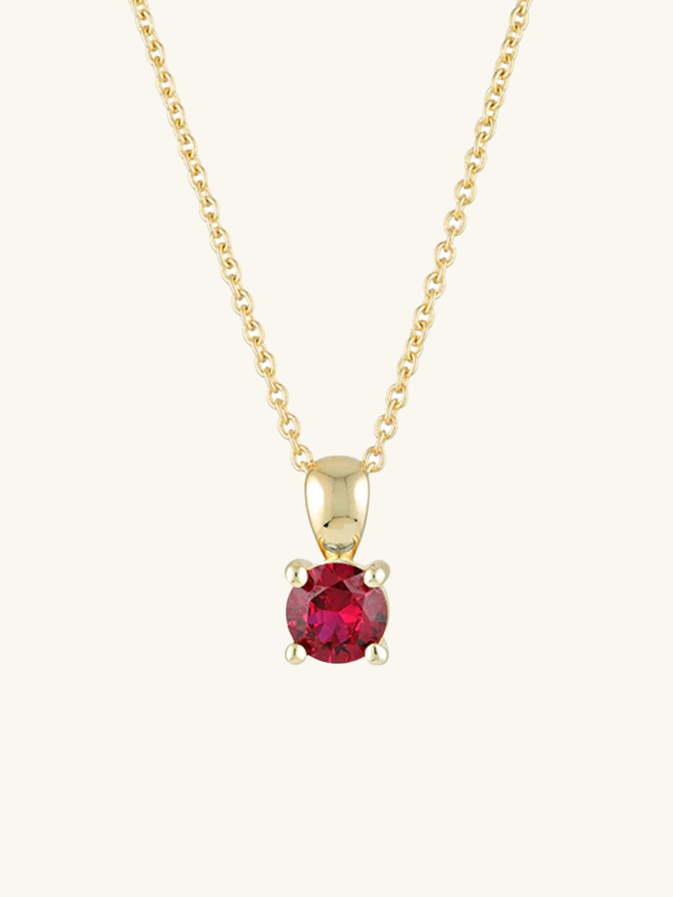 S925 Classic Colored Zirconia Necklace-Olarajewelry