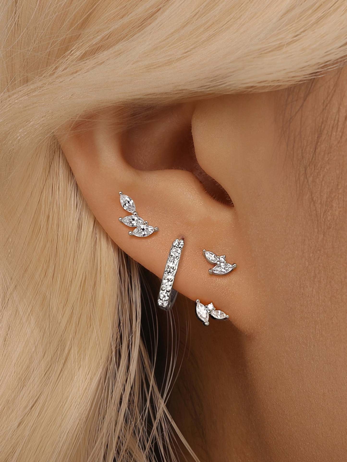 Fashion Horse Eye Zircon Earring Series-Olarajewelry