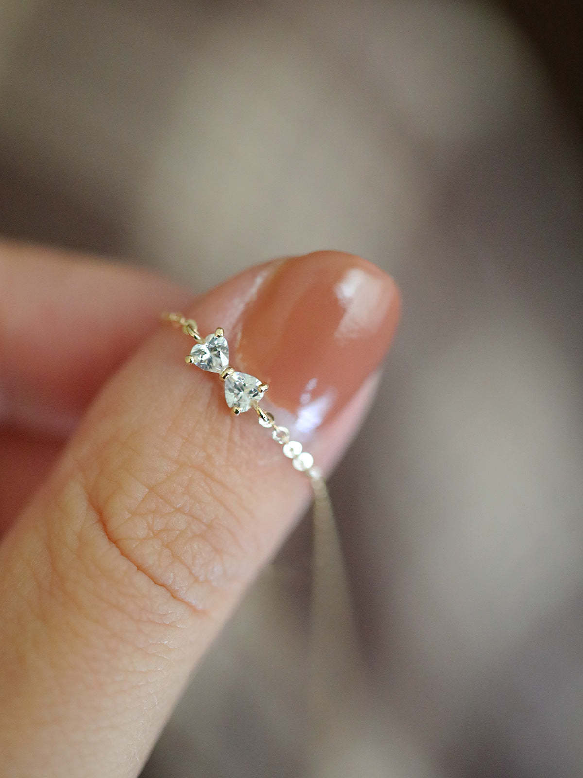 S925 Pavé Bow Bracelet-Olarajewelry
