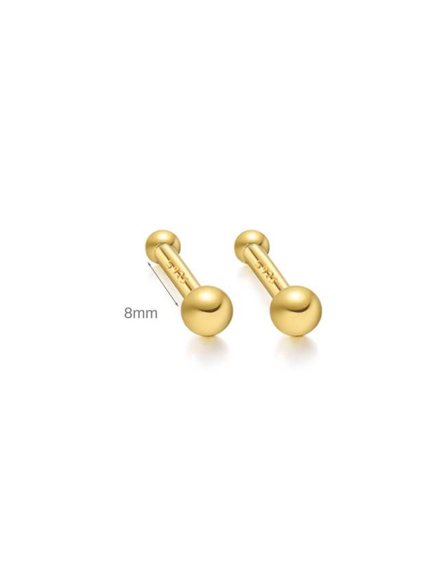 S925 Minimalist Multi Size Piercing Earring-Olarajewelry
