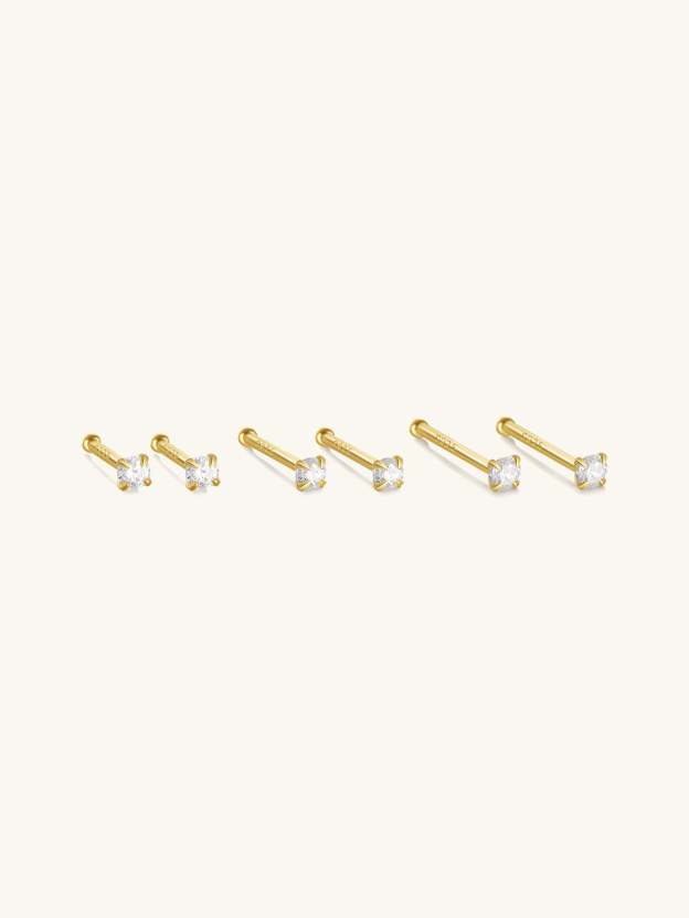 S925 Minimalist Multi Size Piercing Earring-Olarajewelry
