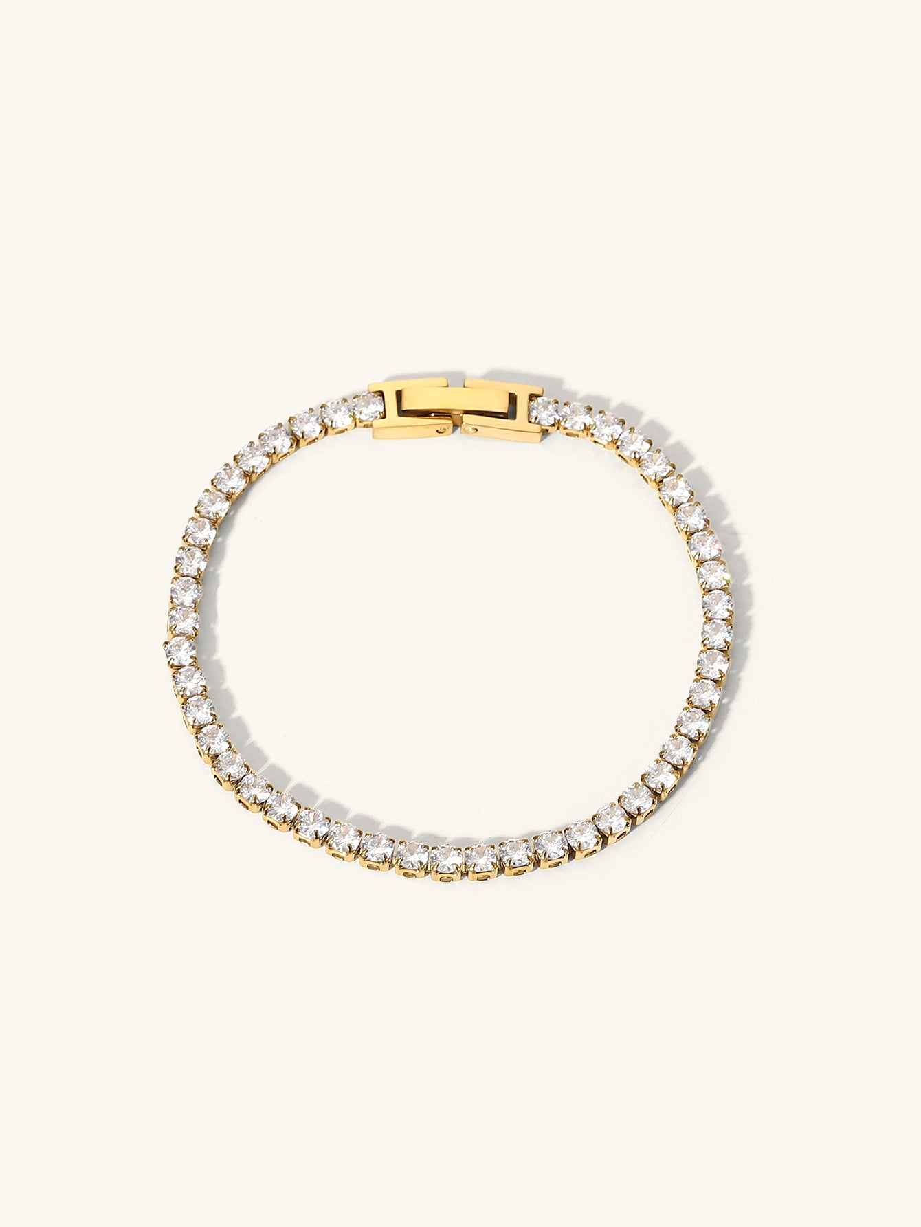 Olara INS Style 18K Gold Inlaid Zircon Versatile Bracelet-Olarajewelry