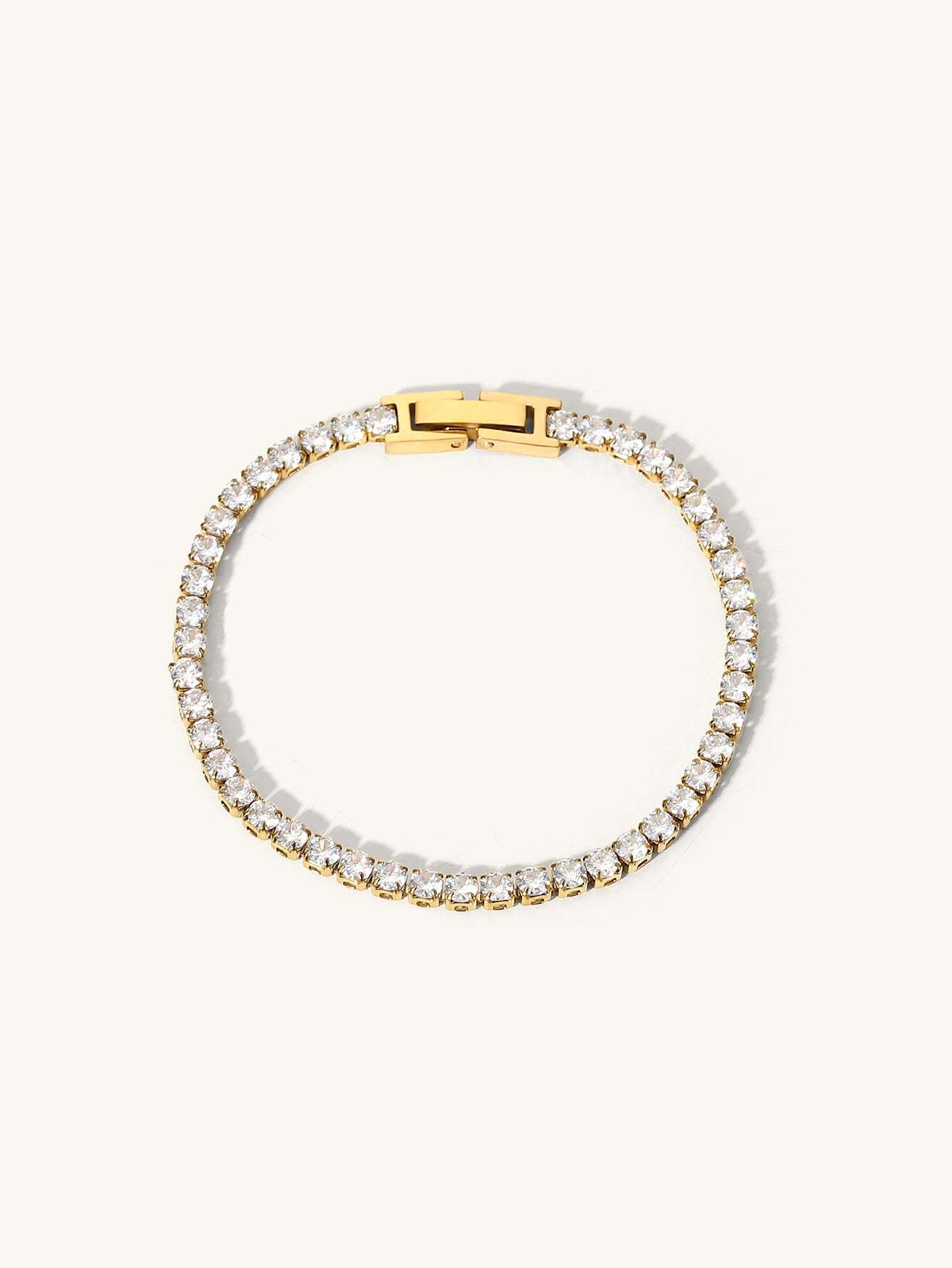 Olara INS Style 18K Gold Inlaid Zircon Versatile Bracelet-Olarajewelry