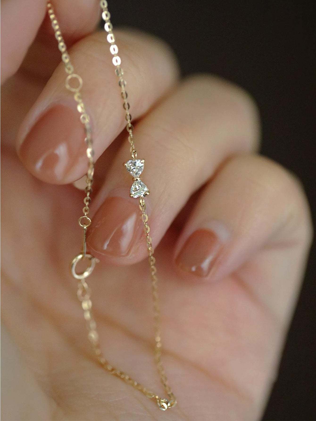 S925 Pavé Bow Bracelet-Olarajewelry