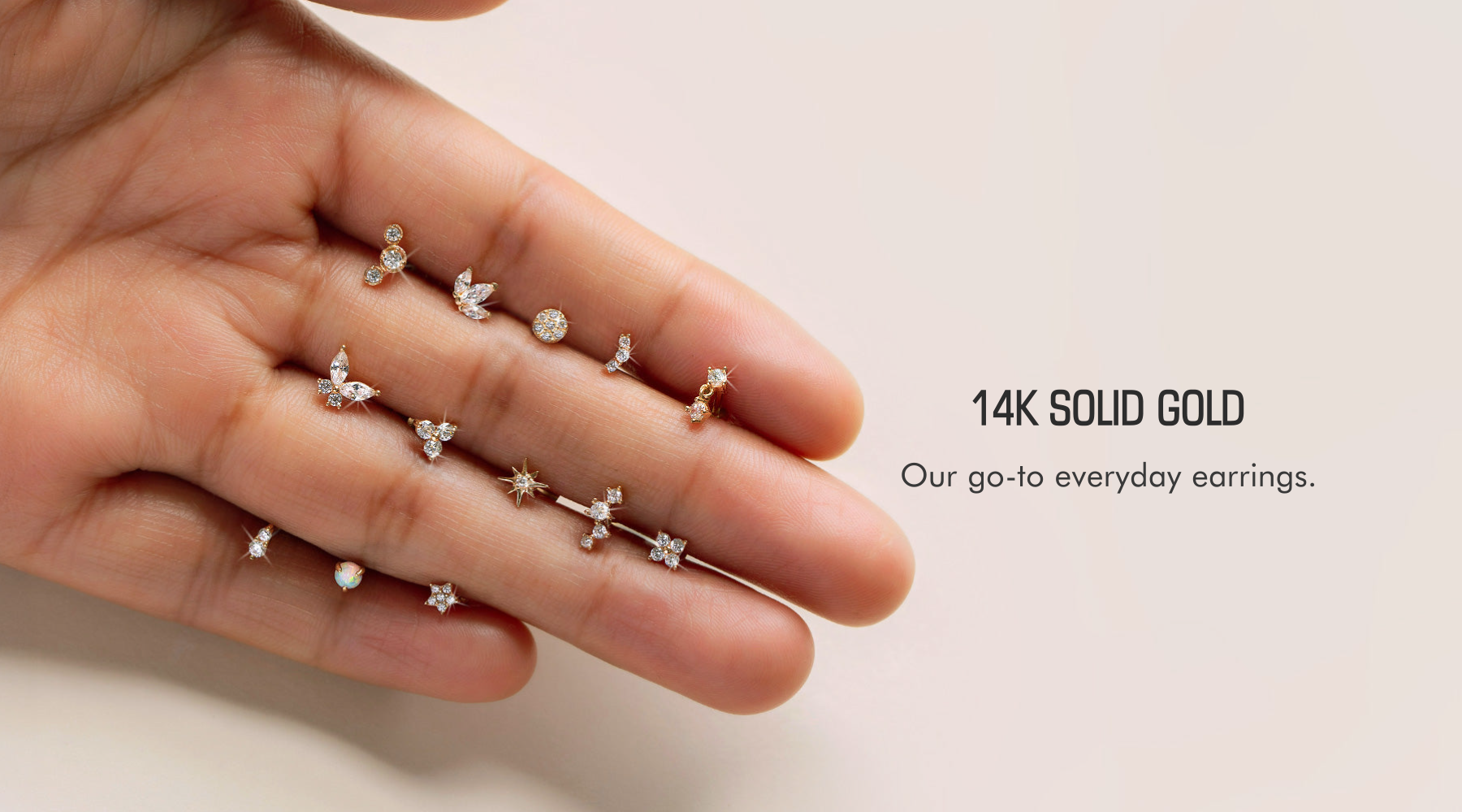 14K Solid Gold
