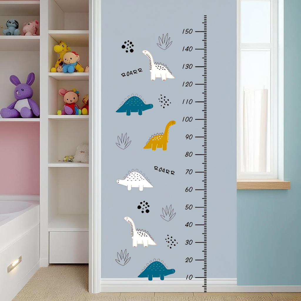 Height Chart Wall Sticker - Dinosaur