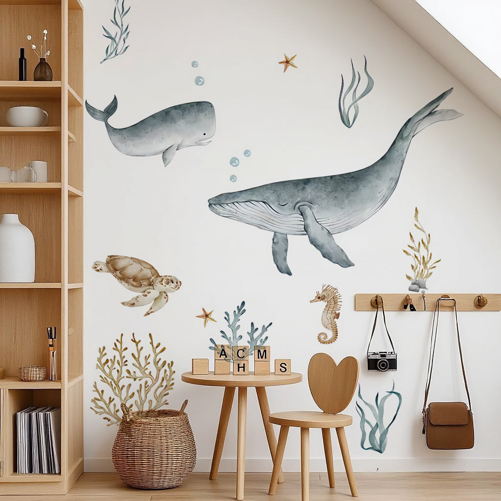 Under The Sea Nursery Wall Stickers
