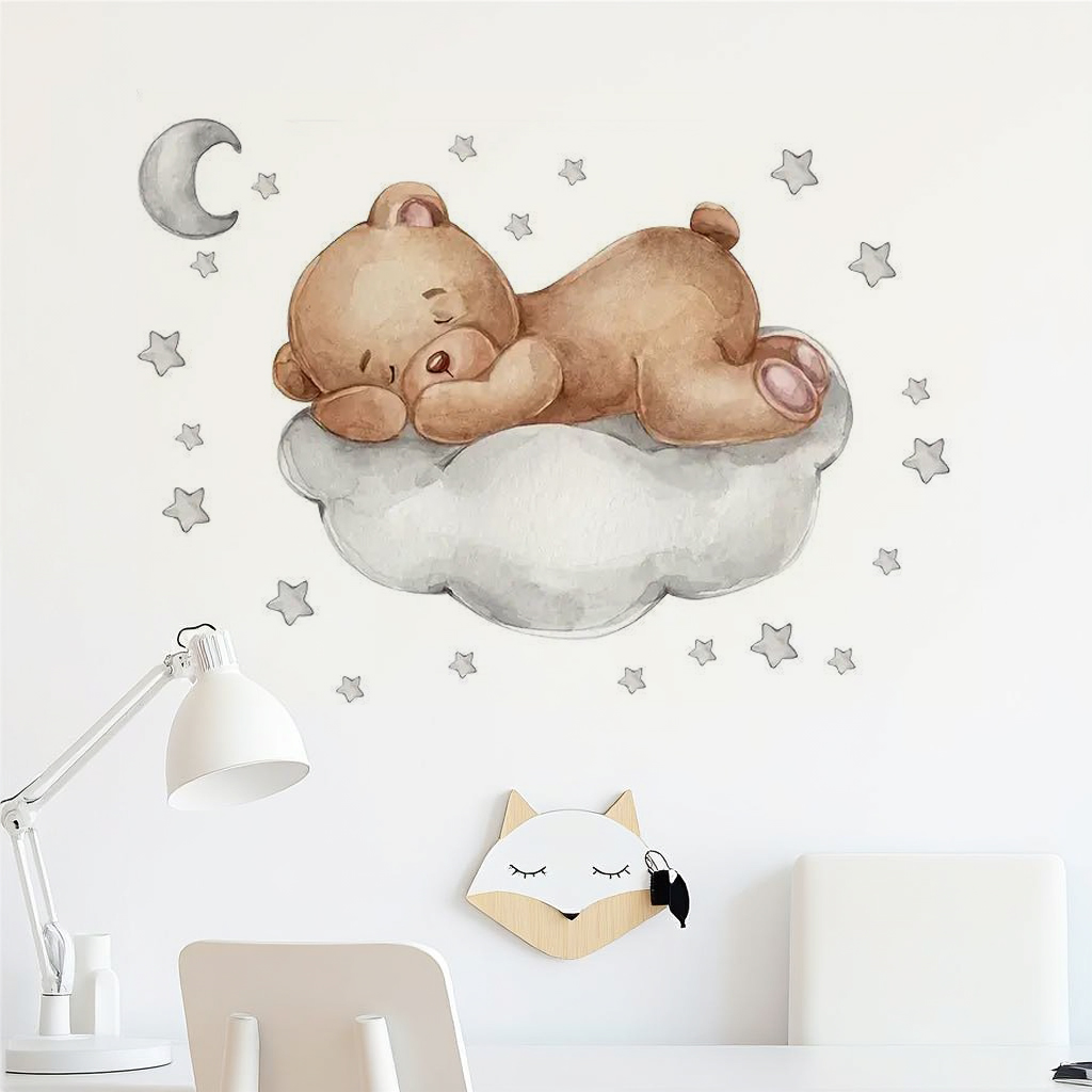 Dreamy Bear Nursery Wall Sticker