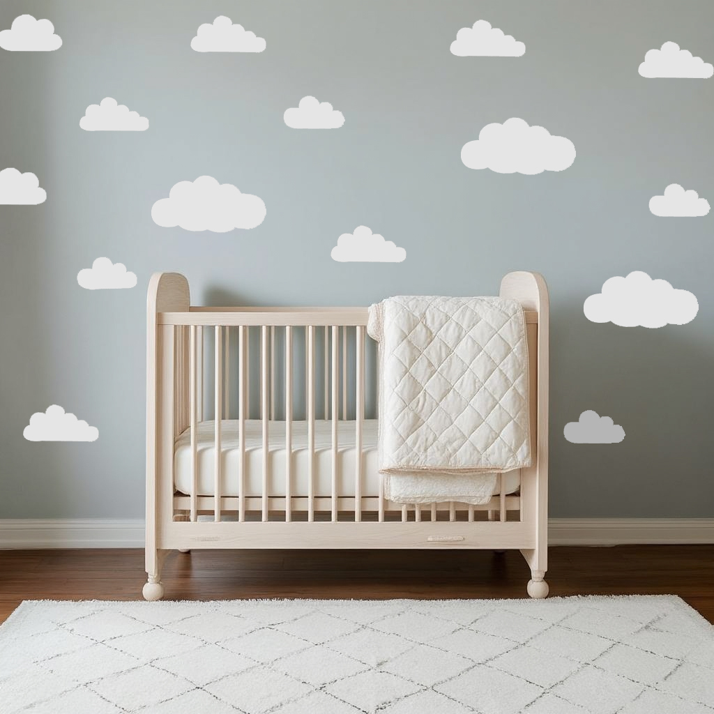 Cloud Nursery Wall Stickers