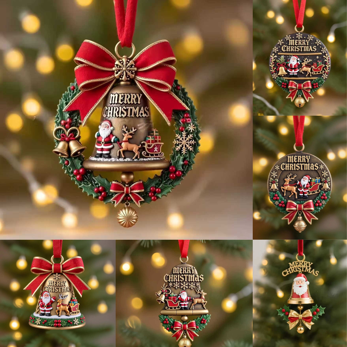 💥Early Christmas Sale 60% OFF🎄“Merry Christmas” Hanging Ornaments 🎁Buy More Save More