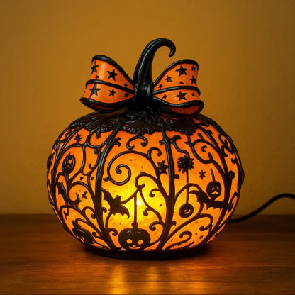 Halloween Pumpkin Lamp