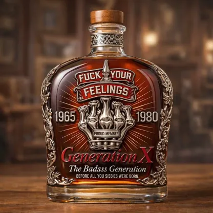 Generation X Whiskey Bottle