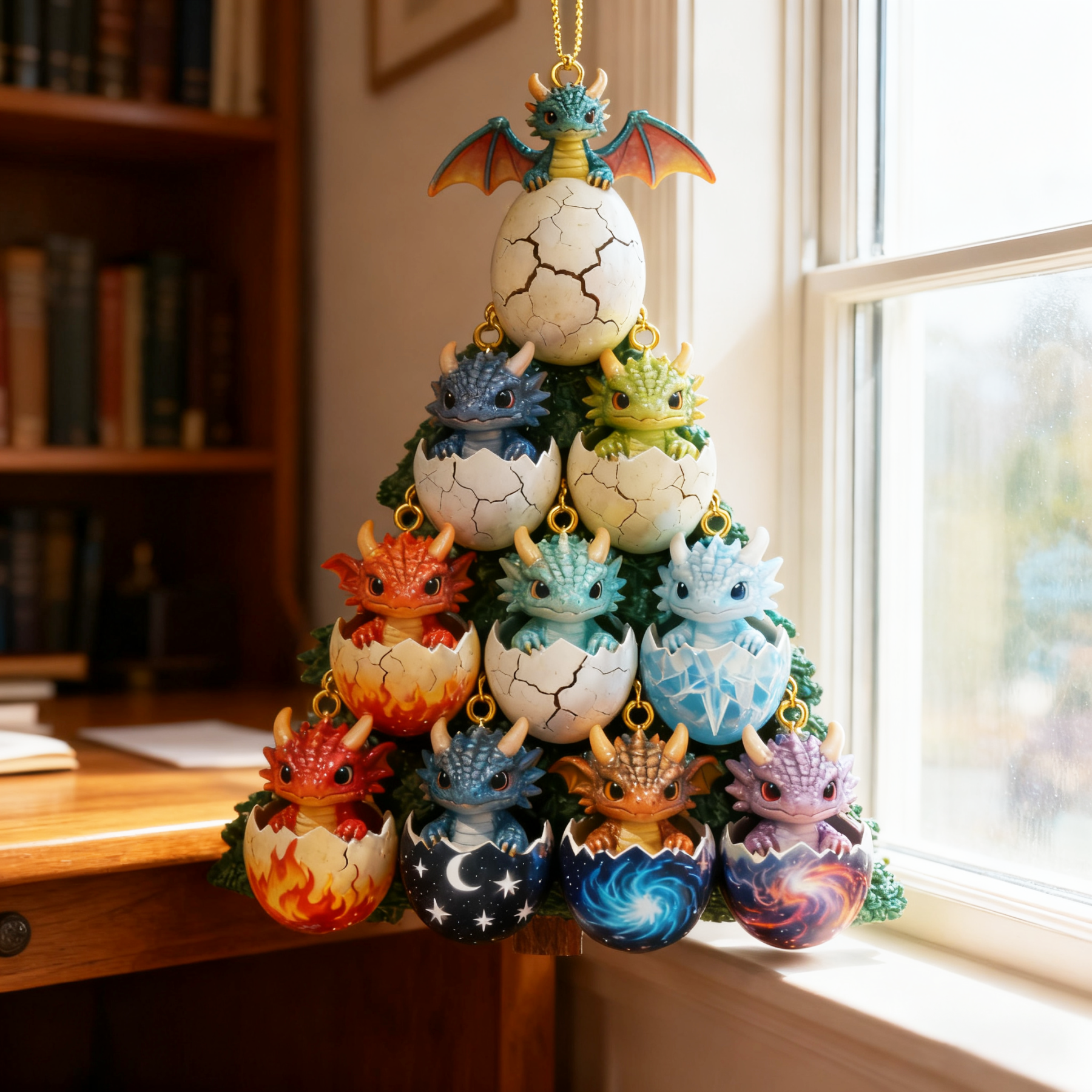 Dragon Hatchlings: Christmas Egg Tree