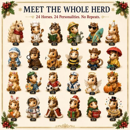 ⏰🐴 2026 Horse Advent Calendar – 24 Days of Horse Magic