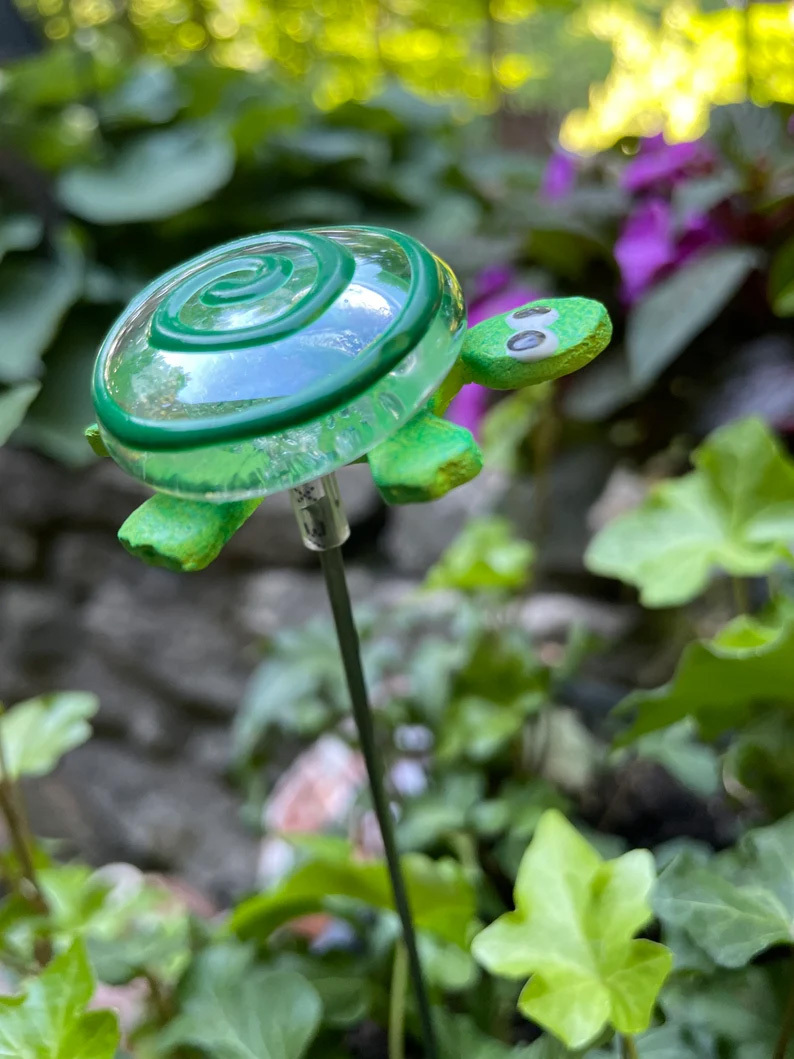 Green Sea Turtle Garden Stake